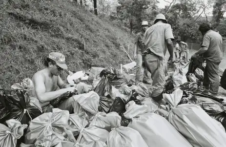 60 ANOS DO GOLPE - DITADURA MILITAR - Uso de imóveis privados para tortura. Recuperação de ossadas de presos políticos no Cemitério Dom Bosco, em Perus, São Paulo. Foto: Marcelo Vigneron/Memorial da Resistência